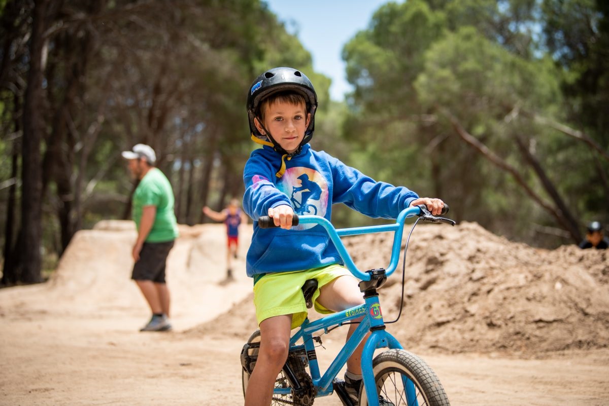 Young BMX and mountain biking enthusiasts have been getting their hands dirty with a project combining the City of Onkaparinga and the community.