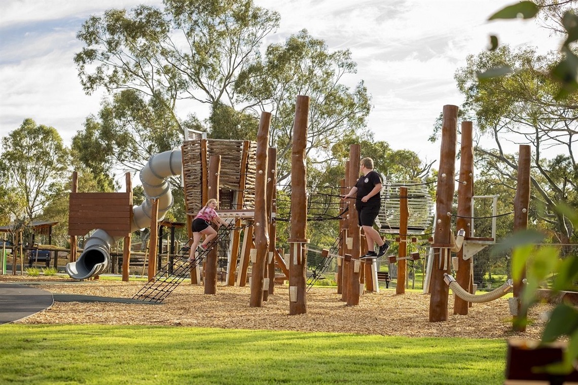 Wilfred Taylor nature playspace is now open