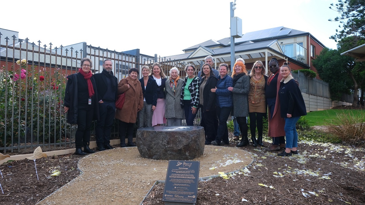 Place of Courage unveiled at Rotary Park