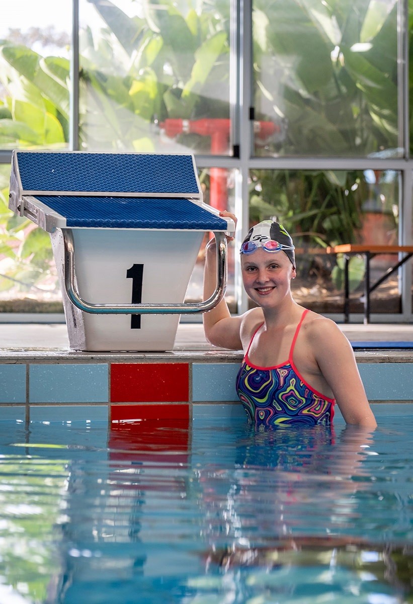 Young swimmer Molly Walker’s dream of achieving international success is within reach.