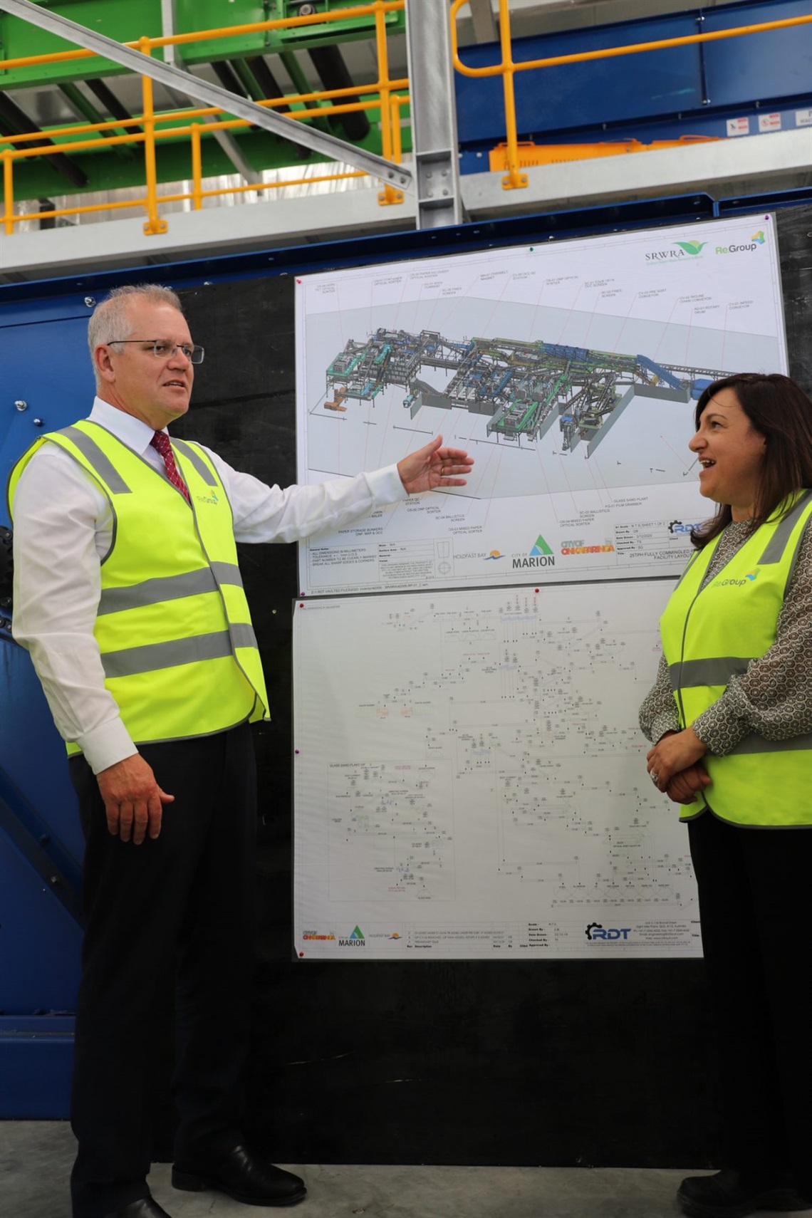 Prime Minister Scott Morrison announcement southern recycling boost