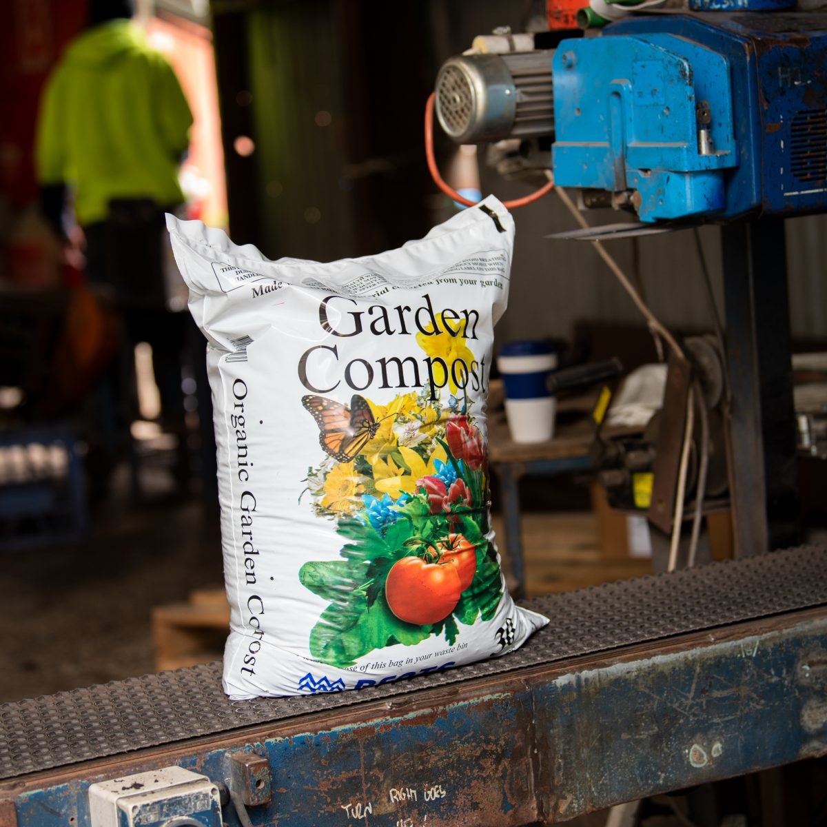 organic material is converted into a valuable resource
