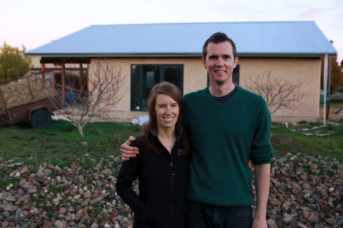 Scenes of Aldinga couple Dani and Sam's (Folk of all Trades) property and produce.