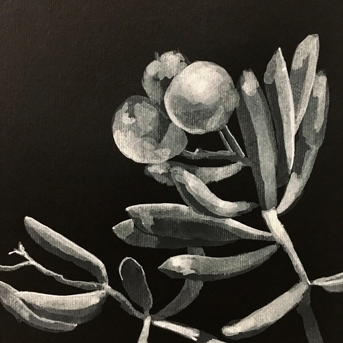 Detail of Louise's work