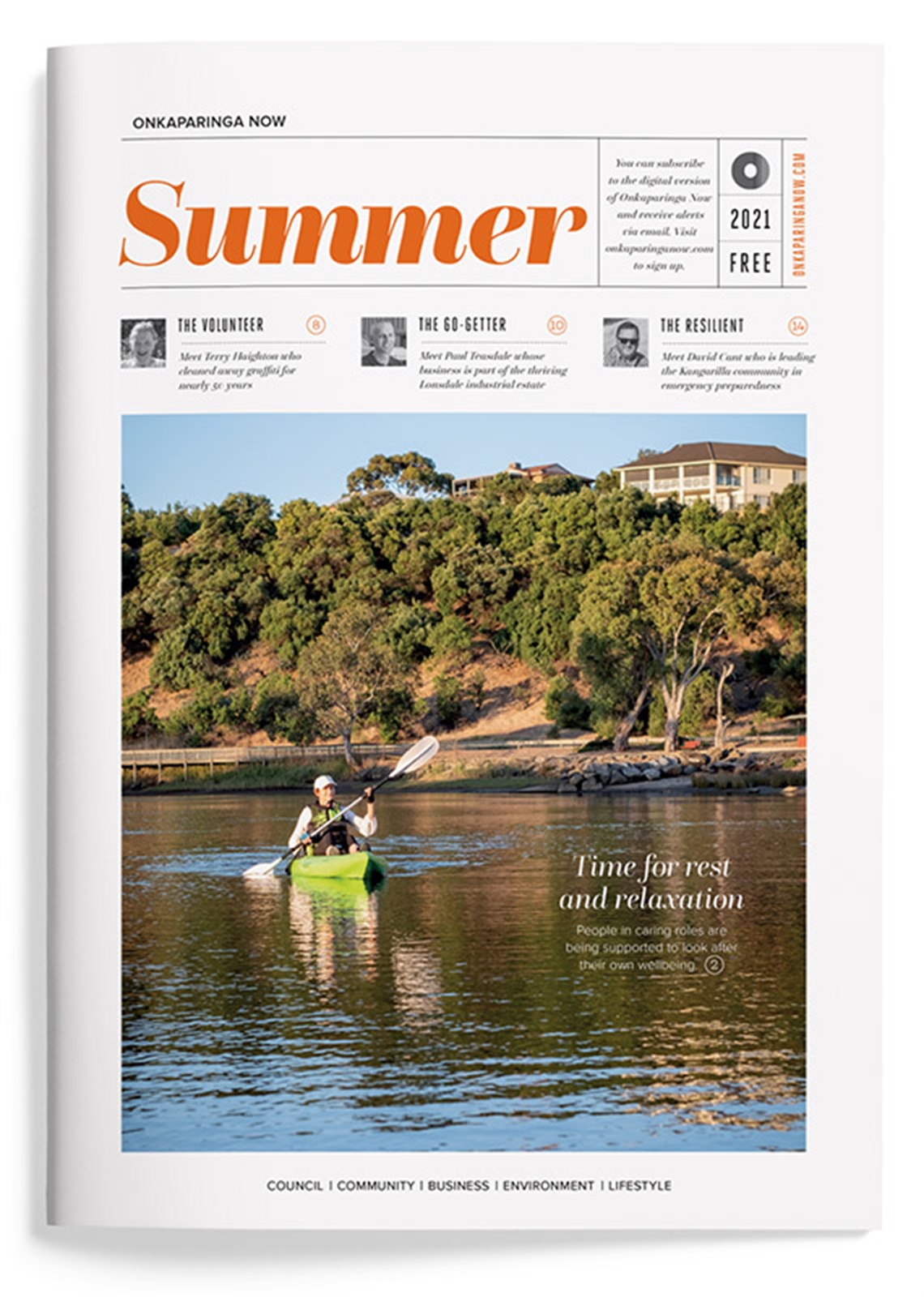 Onkaparinga Now Summer 2021 cover