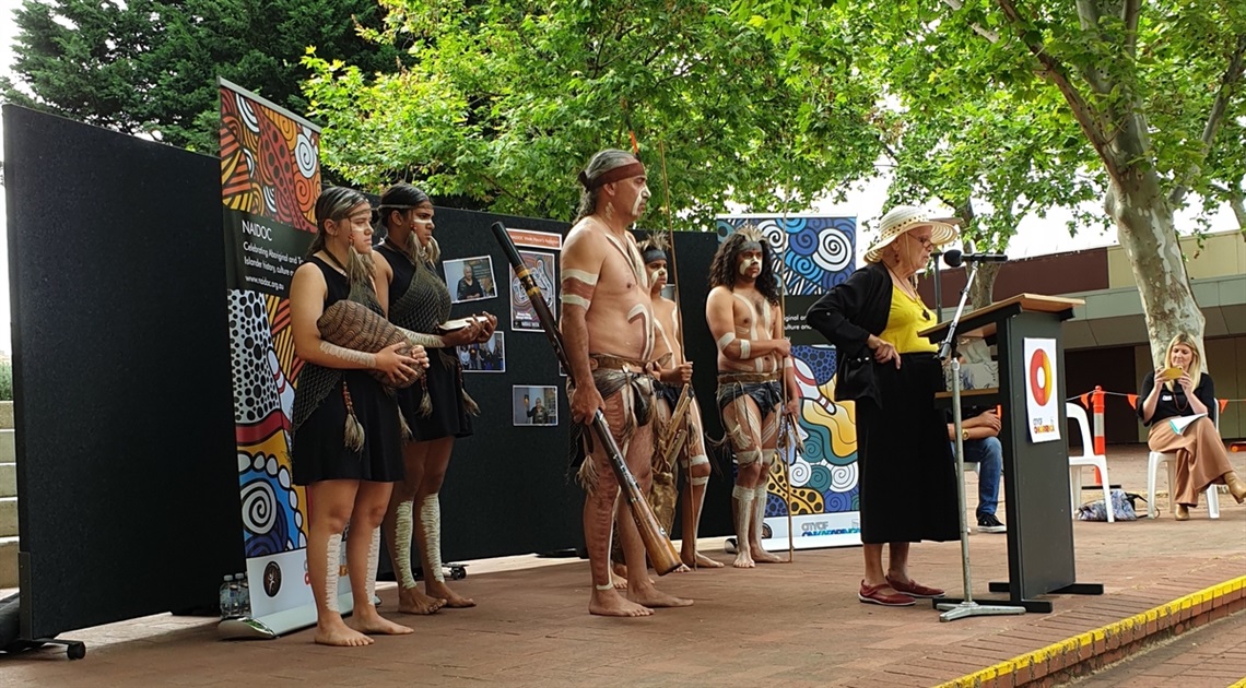 Aunty Georgina Williams and Yellaka