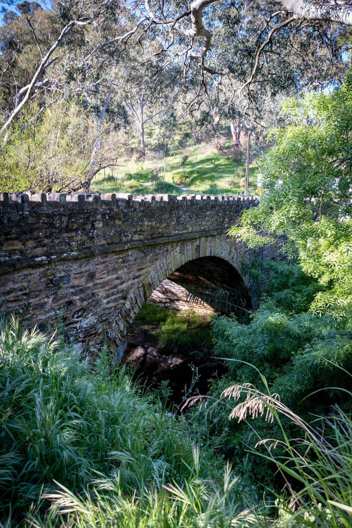 Horner’s Bridge built in 1866 to facilitate travel to Goolwa via Ashbourne, near Strathalbyn.