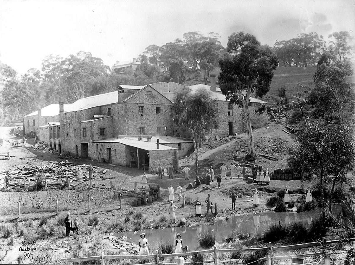 site of the Murray family Jam and Biscuit Factory is now a private residence