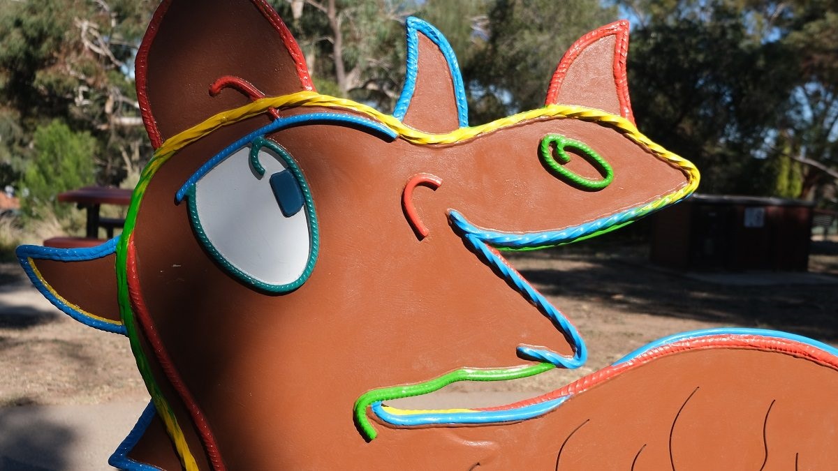 Meet Storybook Walk's newest resident.