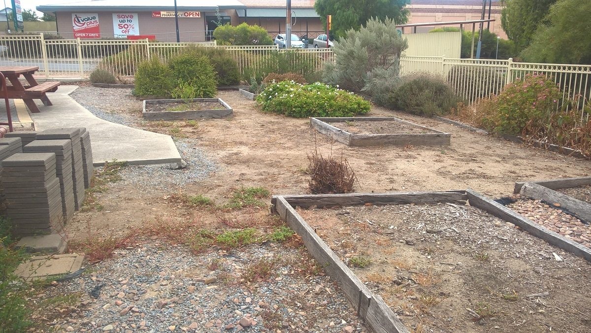 Before the upgrade: the garden was in need of a little love.