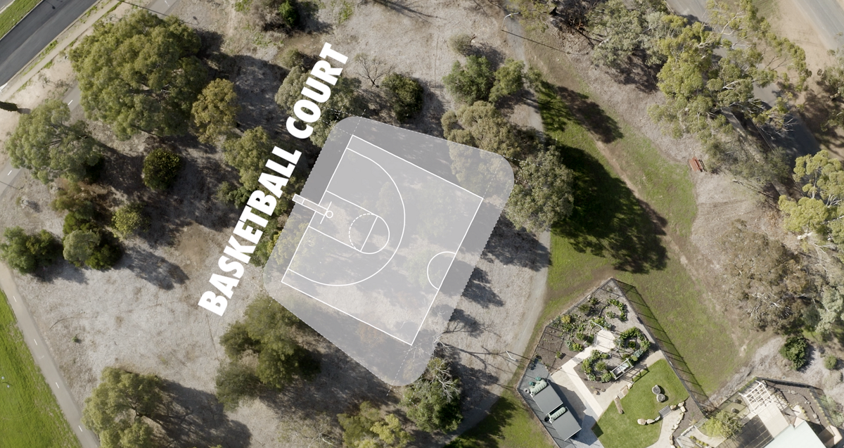 Morton Road Reserve basketball court