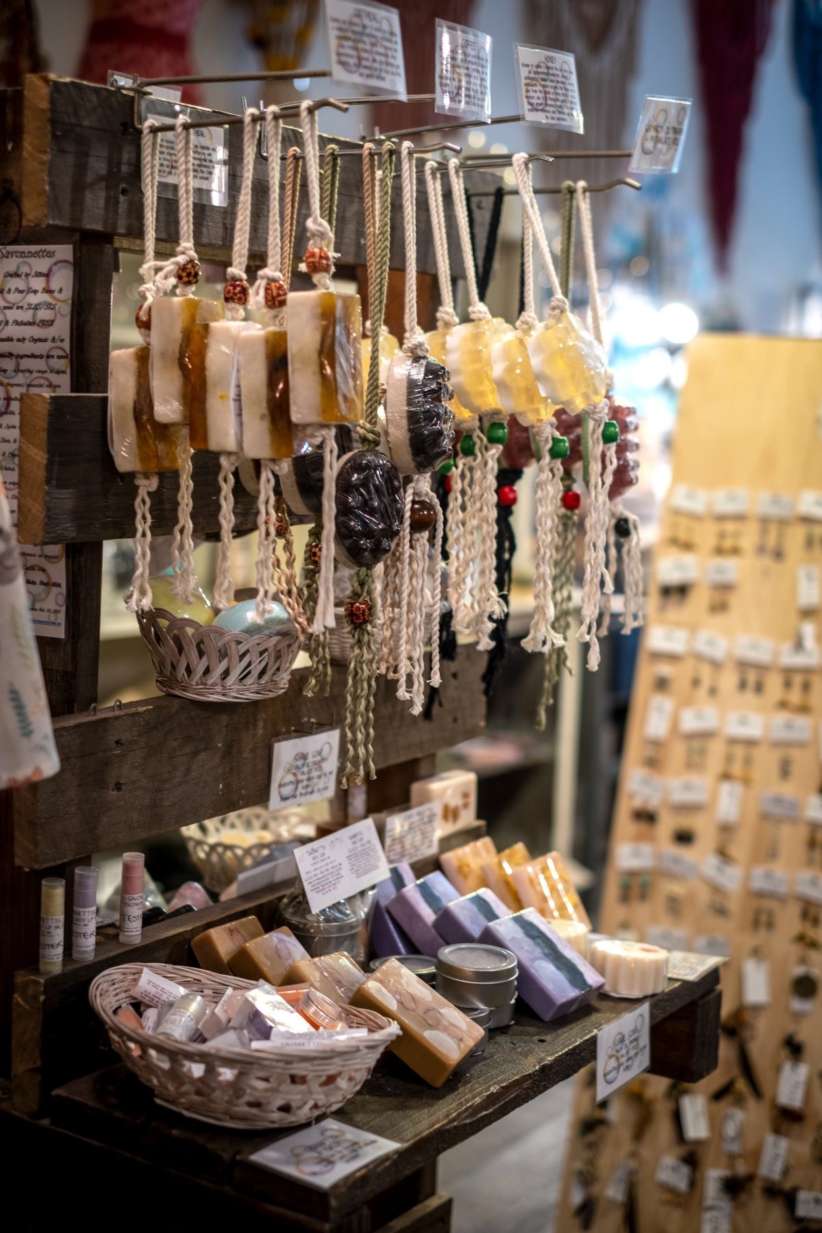 Kristie Robb showcases the unique works of 45 artists in Made of Stars; visitors to the shop will find handmade homewares, candles and baby goods.