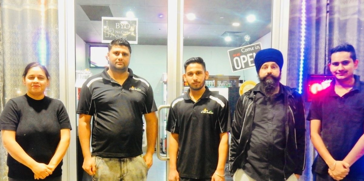 The Pan Indian team.