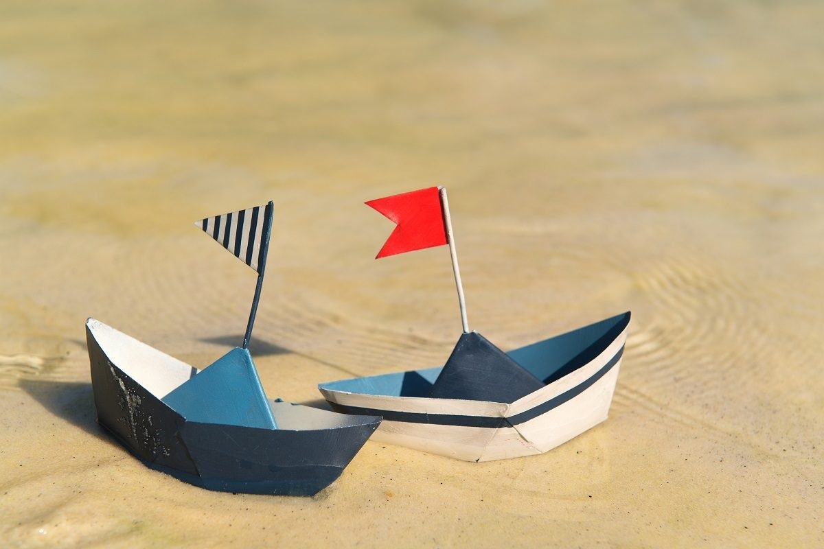 Paper boats