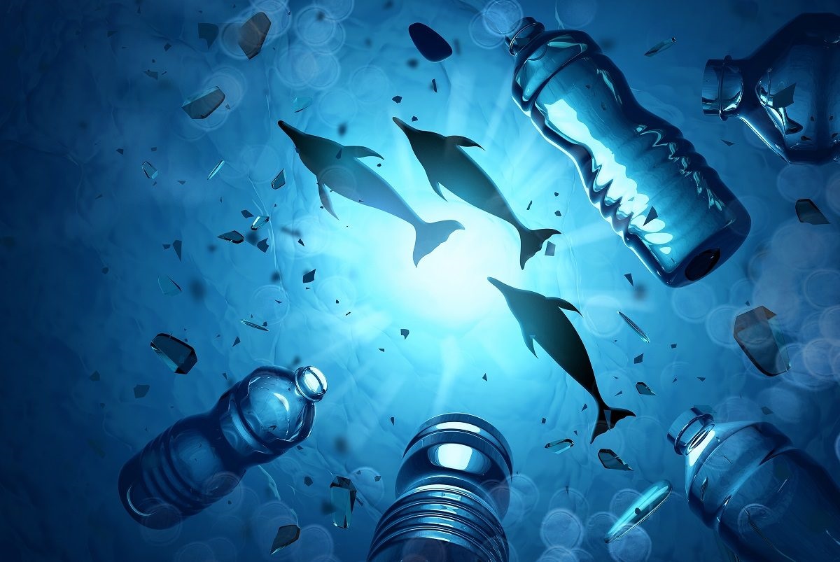 Plastic in the ocean