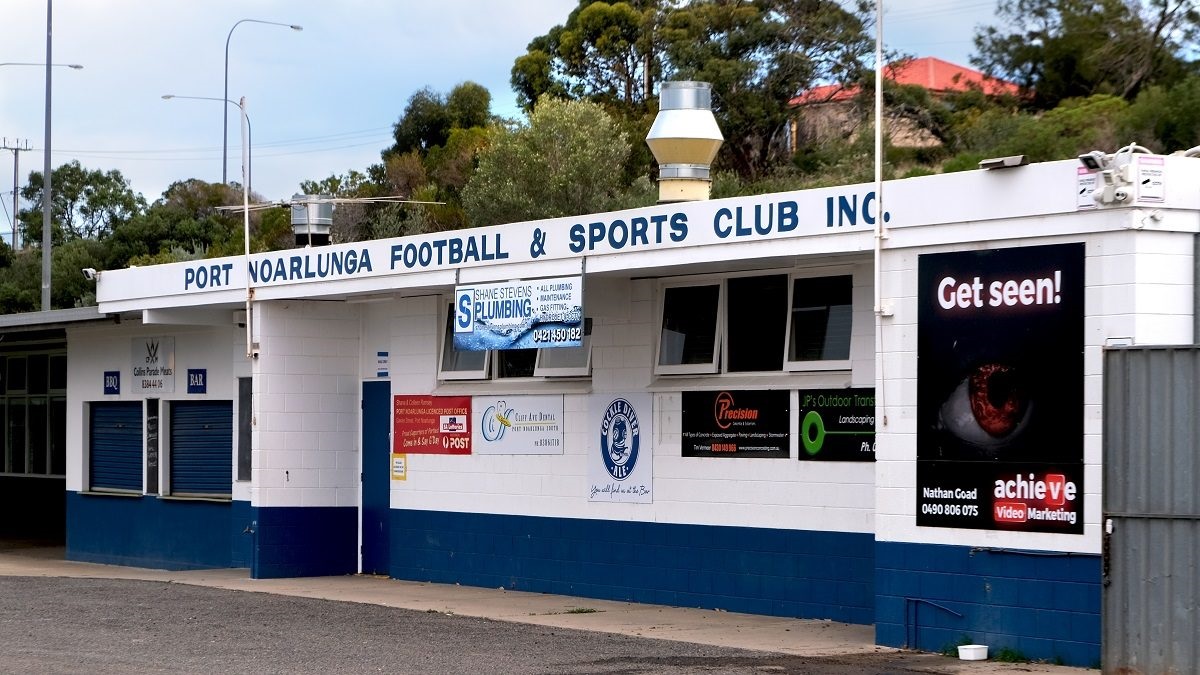 Scenes from the Port Noarlunga Sports Ground, May 2020.