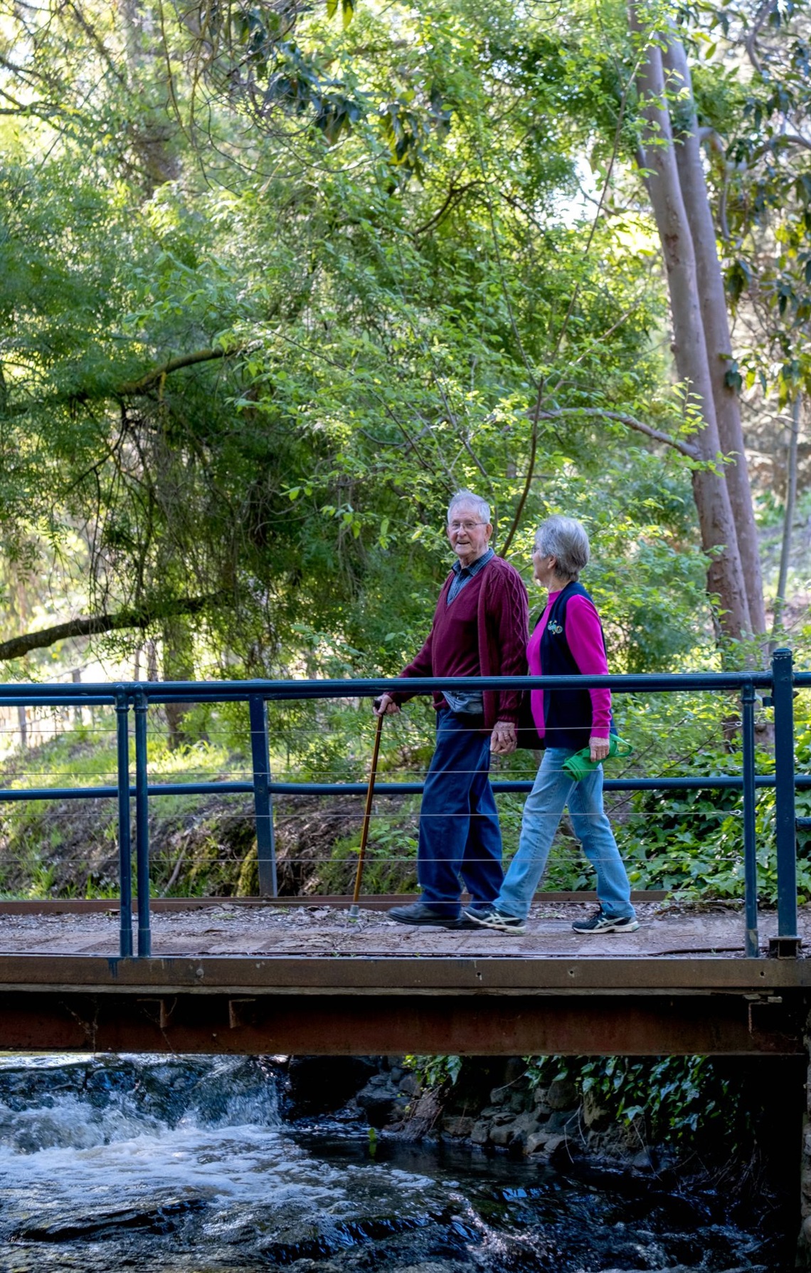 Coromandel Valley residents Peter and Valerie McPherson have lived in the area for 50 years