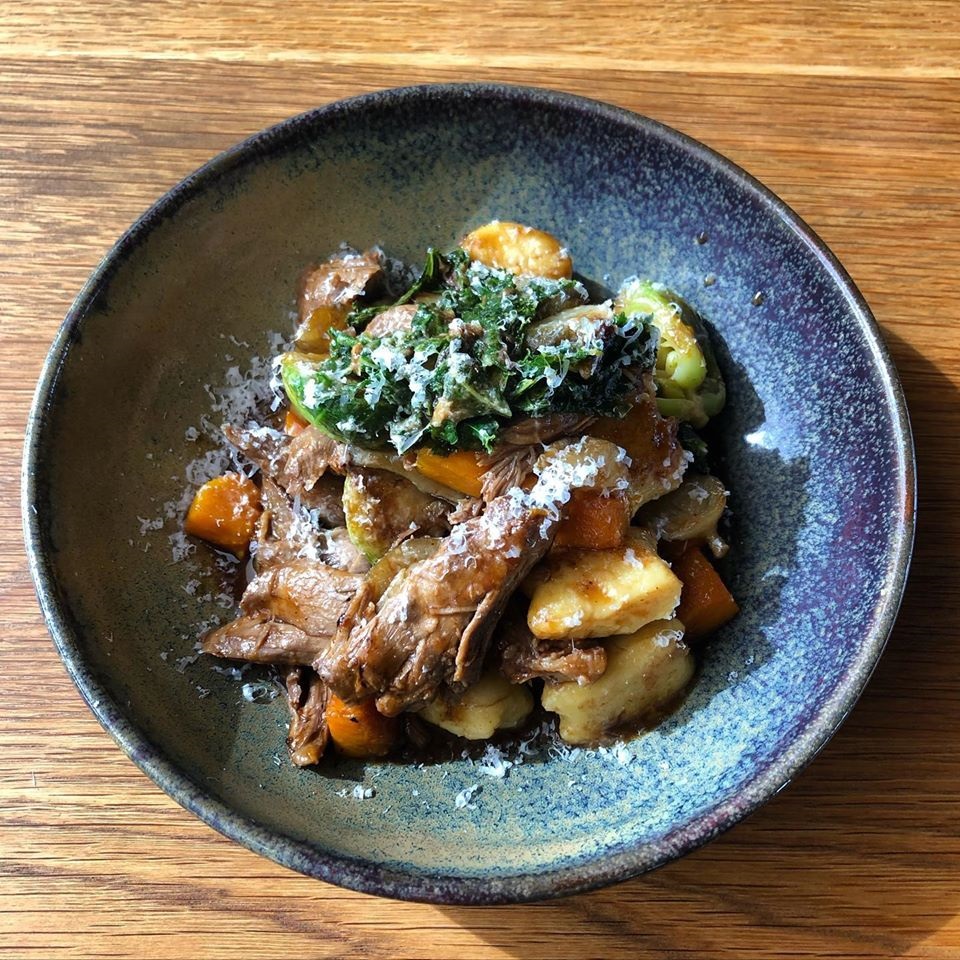 A heat-at-home meal from The Currant Shed at McLaren Vale.