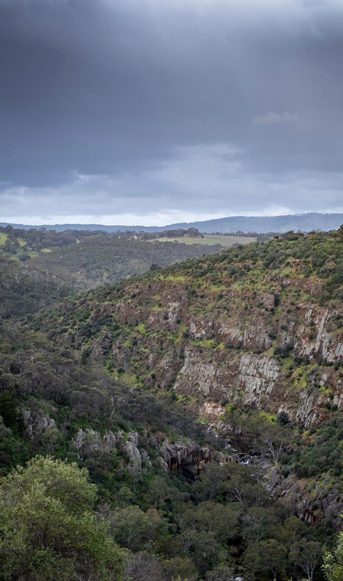 Heidi Lewis and Amy Moyce look where the path leads to; the spectacular gorge; choose a walking trail that suits you.