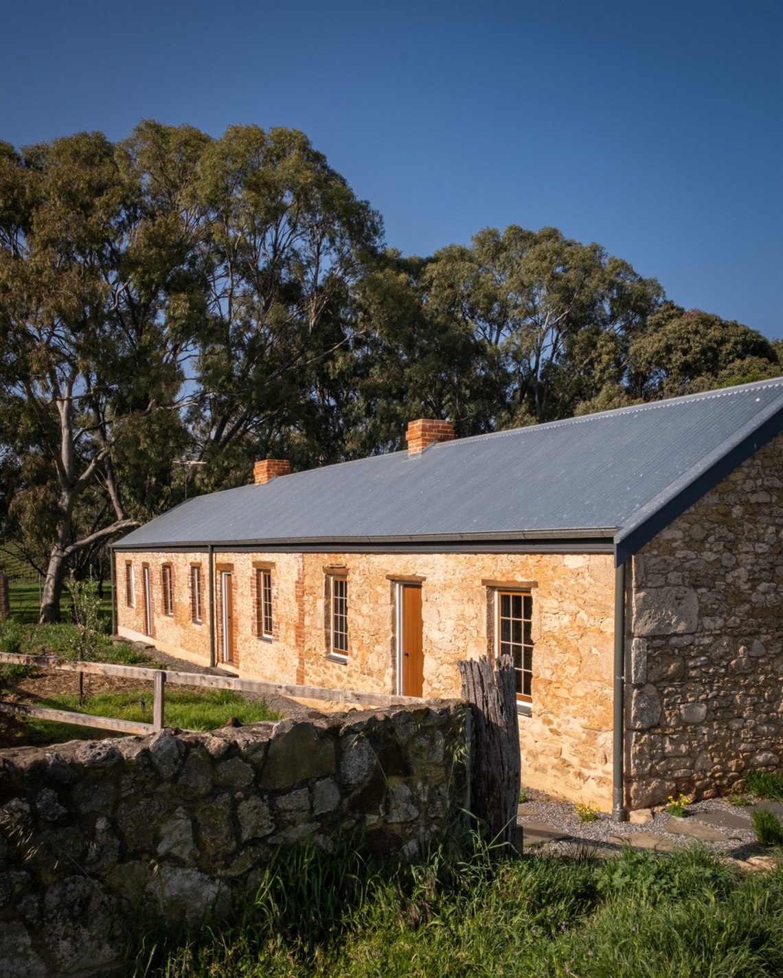 Cottages built for mill workers are now private residences and rental accommodation