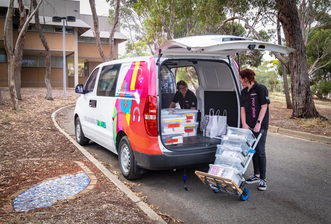 Residents of all ages are continuing to enjoy the resources available from Onkaparinga libraries despite the premises closing to the public in March in the interest of safety during the coronavirus pandemic.