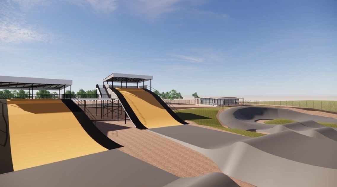 Sam Willoughby International BMX Track at the Glenthorne National Park