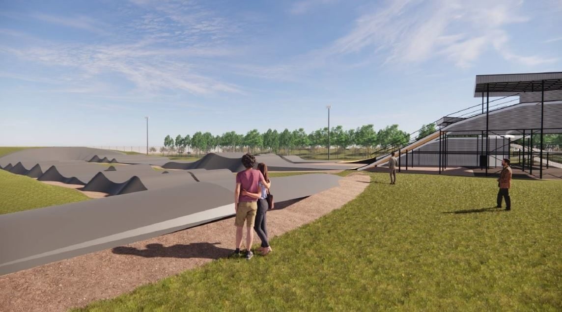 Sam Willoughby International BMX Track at the Glenthorne National Park