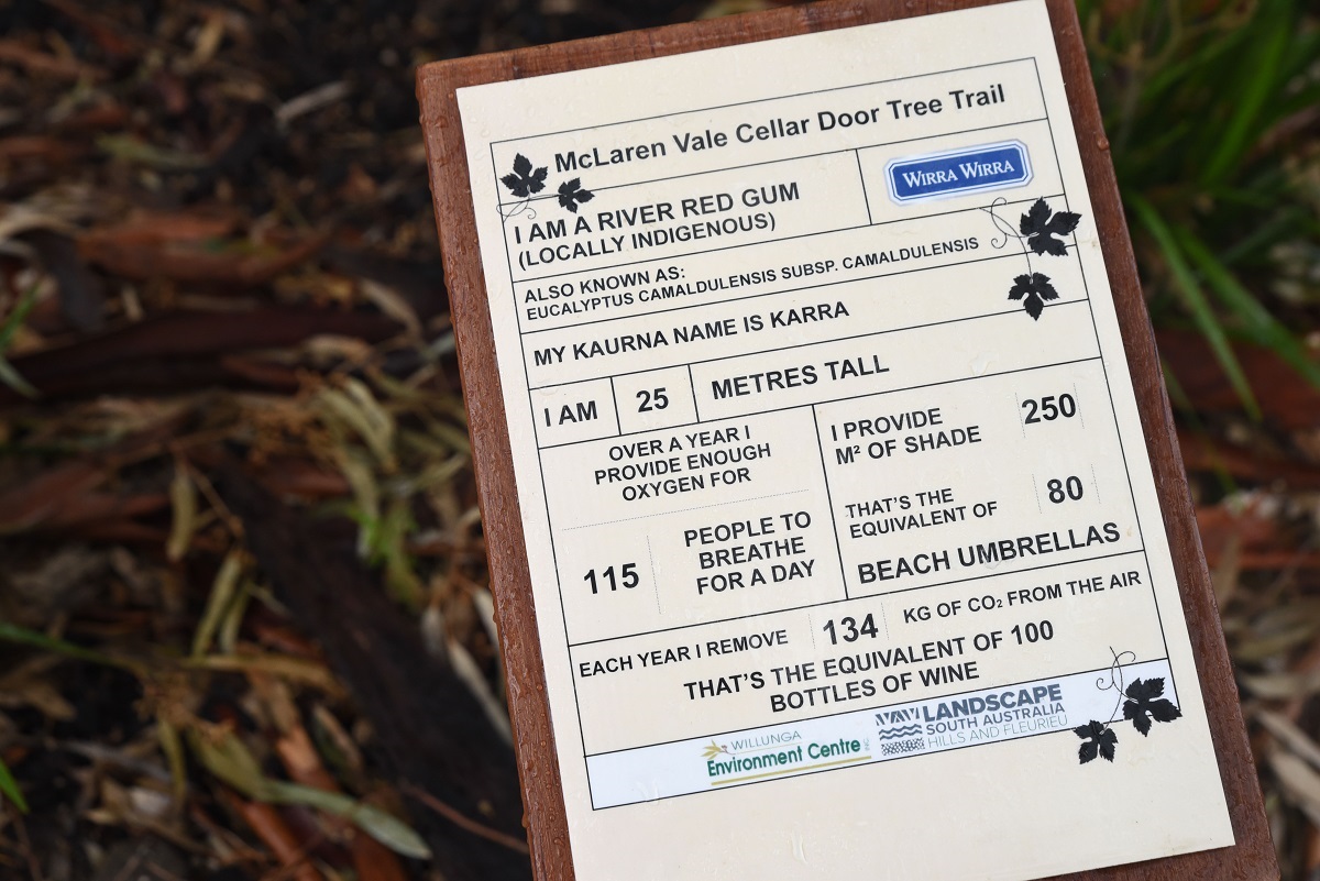 Cellar door tree tag