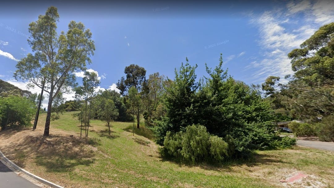 A reserve on the corner of Avondale Road and McKenzie Street, Coromandel Valley.
