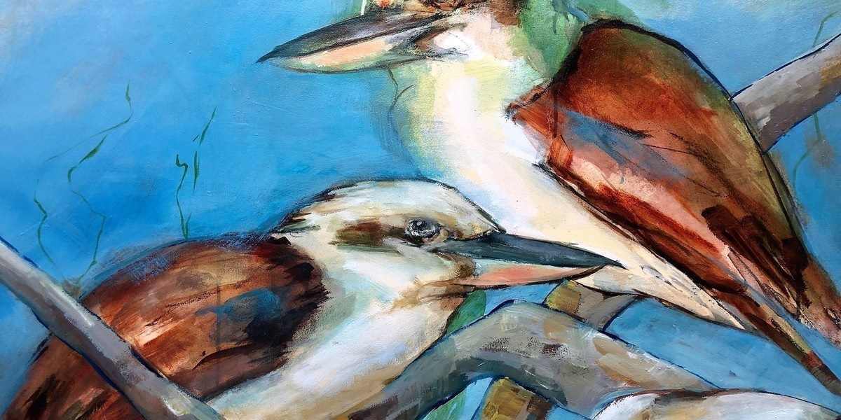 A work by artist Jen Wright, from exhibition Early Vintage.