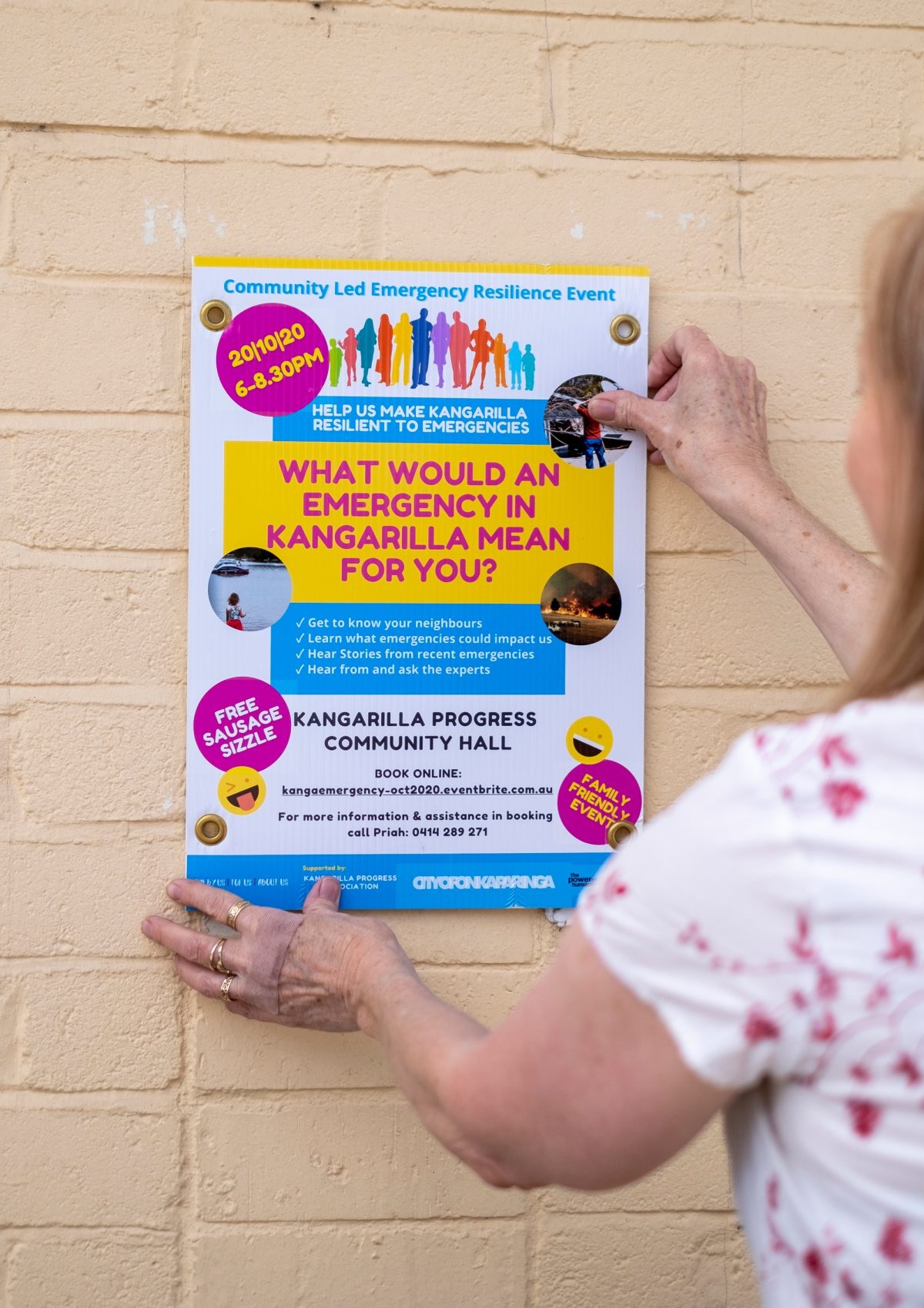 The people of Kangarilla are actively improving their capabilities to cope with potential emergency situations.