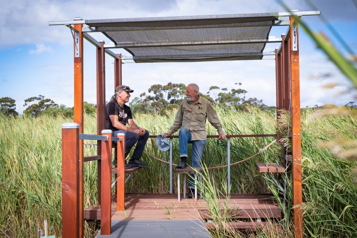 A parcel of land in McLaren Vale on an ancient Kaurna Meyunna camping place is being transformed from neglected farmland to a place with thriving ecosystems and bi-cultural activity.