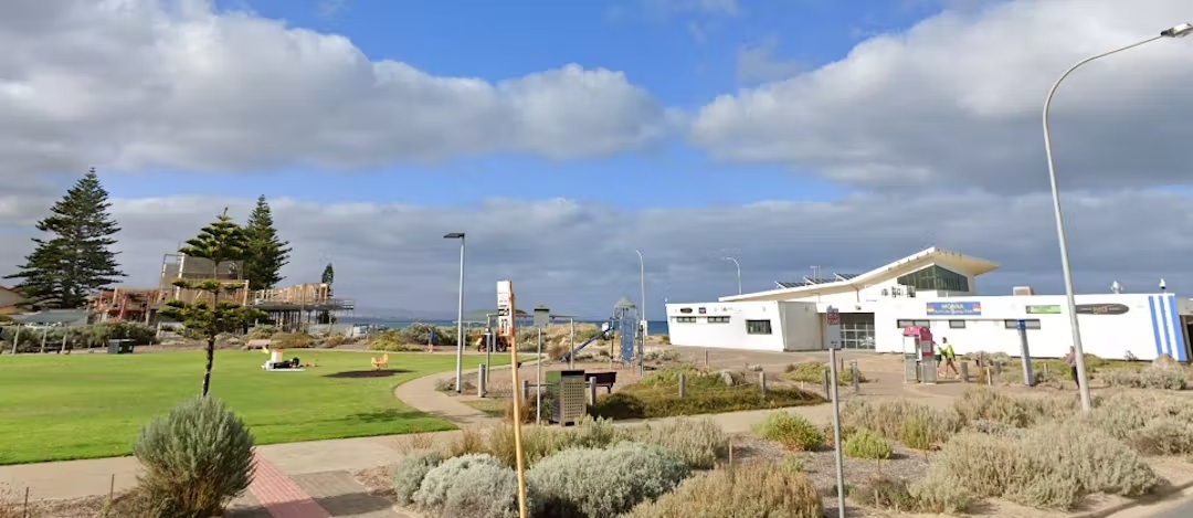 The proposed activation site along the foreshore at Nashwauk Crescent, Moana.
