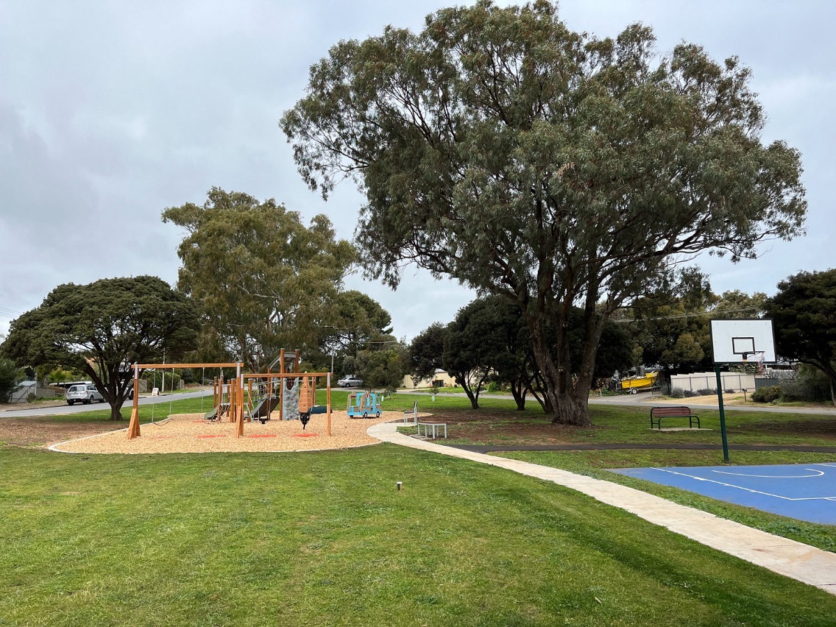 Jasmine Avenue Park in Maslin Beach.