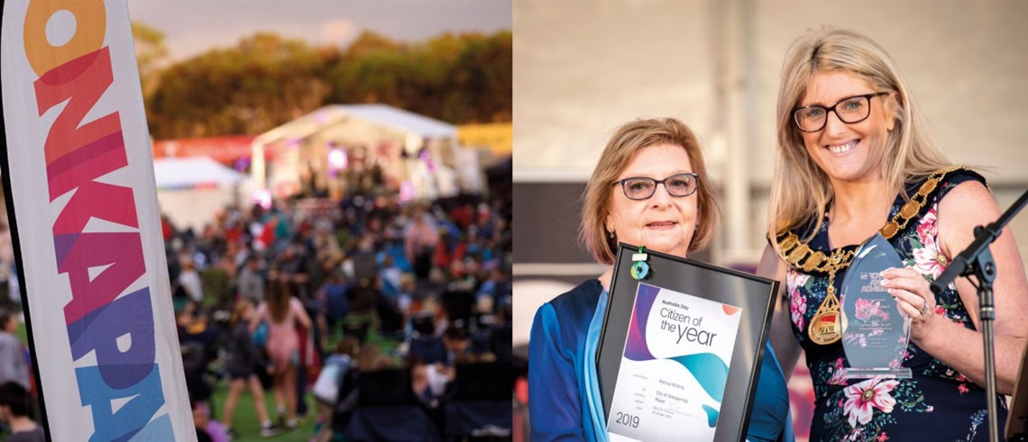 Winners of the 2019 City of Onkaparinga Australia Day Awards were announced at the Bush Fair on 26 January