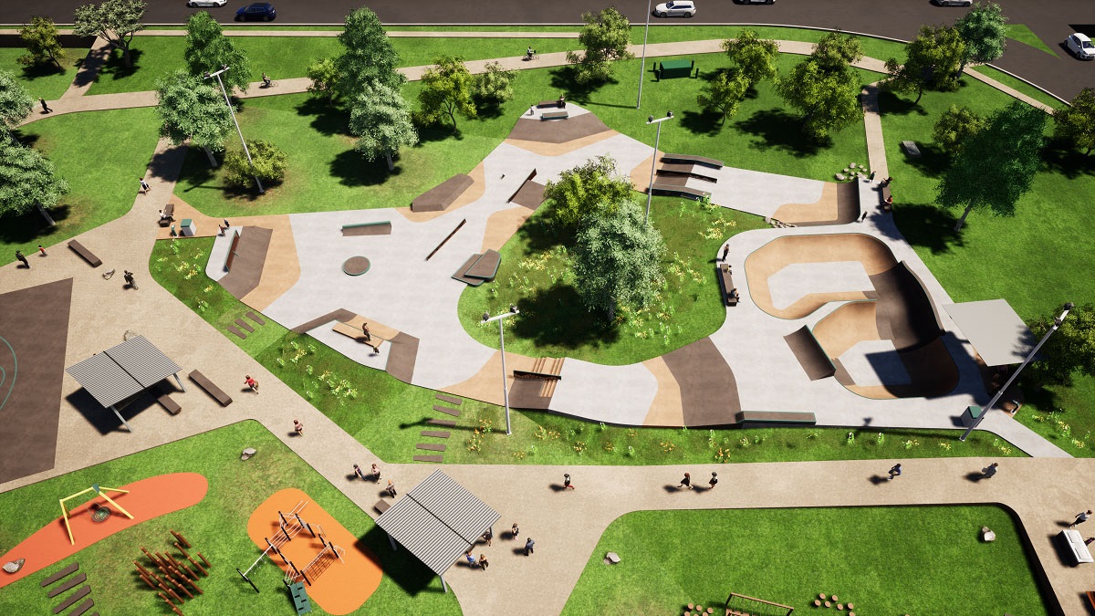 Morton Road Reserve skate park