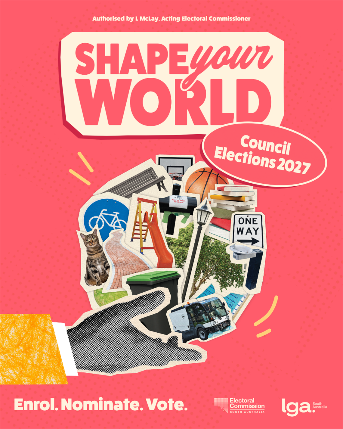 Shape your world. Council elections 2027.